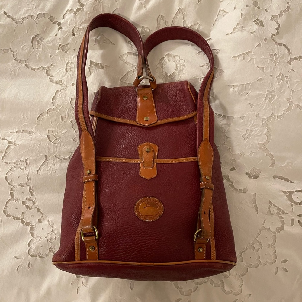 Vintage Dooney Bourke large backpack